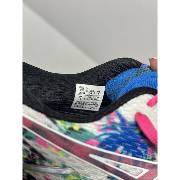 Asics Gel Nimbus 24 Womens 6 Color Injection Tropical Running Shoes 1012B284 - Picture 11 of 12